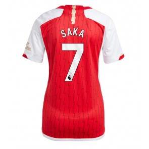 Arsenal Bukayo Saka #7 Dámské Domácí Dres 2023-24 Krátký Rukáv